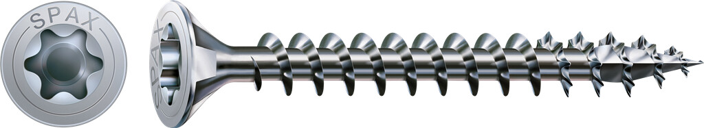 SPAX Senkkopf Vollgewinde 5 x 20 WIROX T-STAR plus 20 4CUT, Multikopf